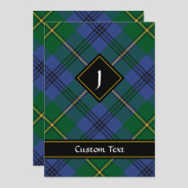 Clan Johnston Tartan Invitation