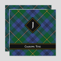 Clan Johnston Tartan Invitation