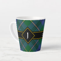 Clan Johnston Tartan Latte Mug