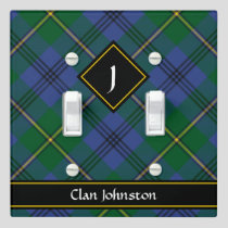 Clan Johnston Tartan Light Switch Cover