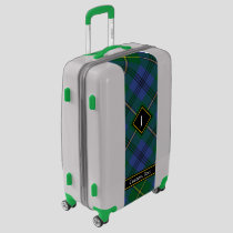 Clan Johnston Tartan Luggage