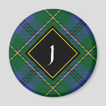 Clan Johnston Tartan Magnet