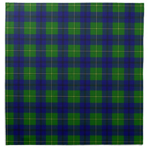 Clan Johnston Tartan Napkin