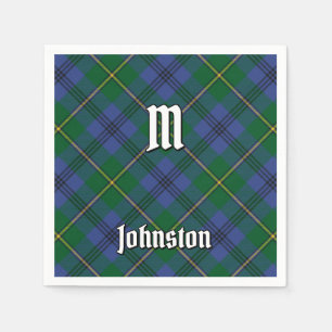 Clan Johnston Tartan Napkins