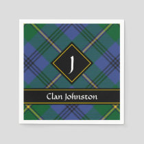 Clan Johnston Tartan Napkins