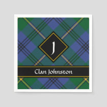 Clan Johnston Tartan Napkins