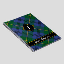 Clan Johnston Tartan Notebook