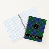 Clan Johnston Tartan Notebook