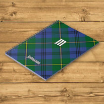 Clan Johnston Tartan Notebook