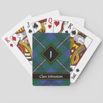 Clan Johnston Tartan Playing Cards