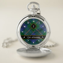 Clan Johnston Tartan Pocket Watch