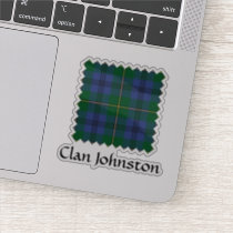Clan Johnston Tartan Sticker