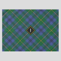 Clan Johnston Tartan Tablecloth