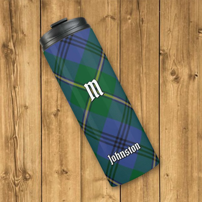 Clan Johnston Tartan Thermal Tumbler (Creator Uploaded)