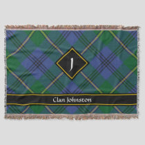 Clan Johnston Tartan Throw Blanket