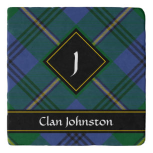 Clan Johnston Tartan Trivet