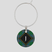 Clan Johnston Tartan Wine Charm