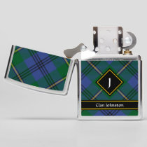 Clan Johnston Tartan Zippo Lighter