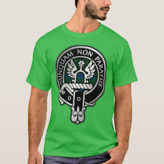 Clan Johnstone Crest Tartan 1 T-Shirt