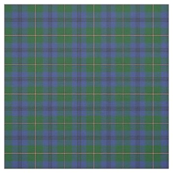 Clan Johnstone Johnston Scottish Tartan Plaid Fabric by OldScottishMountain at Zazzle