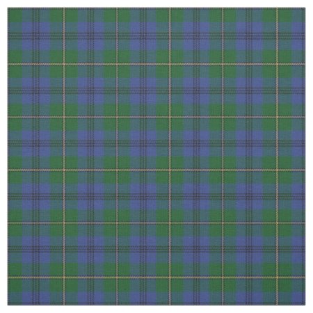 Clan Johnstone Johnston Scottish Tartan Plaid Fabric