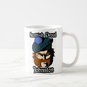 Clan Johnstone Johnston Tartan Scottish Coffee Mug