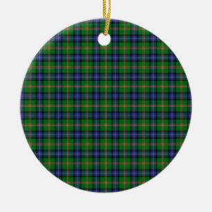 Clan Jones Tartan Ceramic Ornament