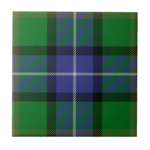 Clan Jones Tartan Ceramic Tile