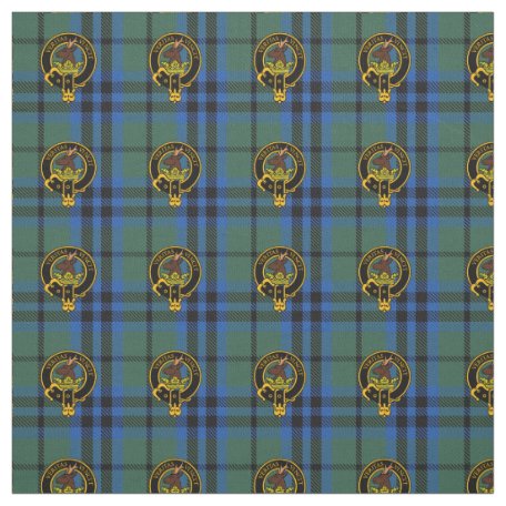 Keith Ancient Tartan Crest Black Garden Flag - Gold Thistle Style