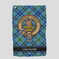 Clan Keith Crest Golf Towel