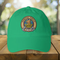 Clan Keith Crest over Tartan Hat