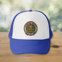 Clan Keith Crest over Tartan Trucker Hat