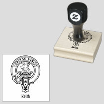 Clan Keith Crest Rubber Stamp