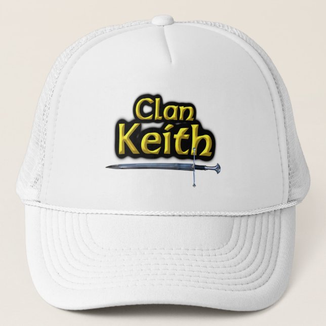 Clan Keith Scottish Inspiration Trucker Hat (Front)