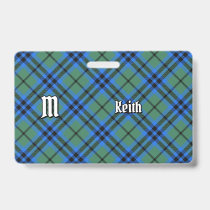 Clan Keith Tartan Badge