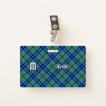 Clan Keith Tartan Badge