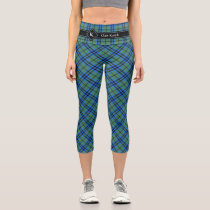 Clan Keith Tartan Capri Leggings