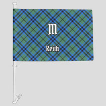 Clan Keith Tartan Car Flag