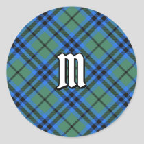 Clan Keith Tartan Classic Round Sticker