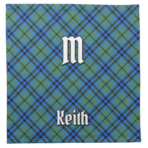 Clan Keith Tartan Cloth Napkin