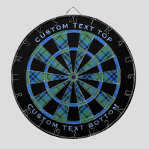 Clan Keith Tartan Dart Board