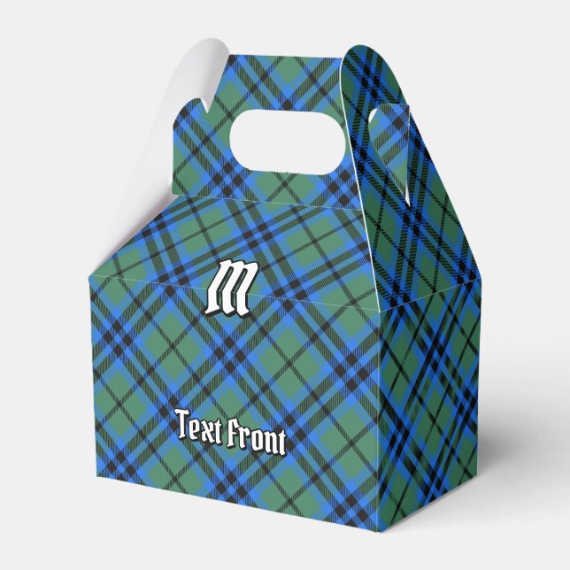 Clan Keith Tartan Favor Box (Front Side)