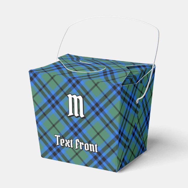 Clan Keith Tartan Favor Box (Front Side)