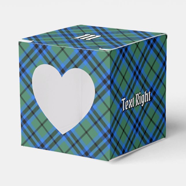 Clan Keith Tartan Favor Box (Front Side)