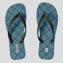 Clan Keith Tartan Flip Flops