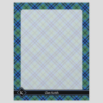 Clan Keith Tartan Flyer