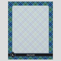 Clan Keith Tartan Flyer