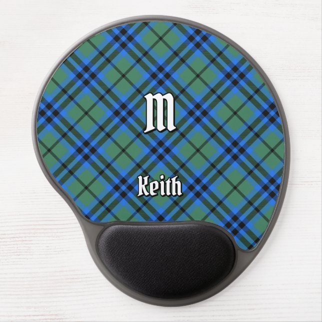 Clan Keith Tartan Gel Mouse Pad (Front)