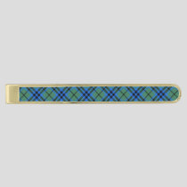 Clan Keith Tartan Gold Finish Tie Bar