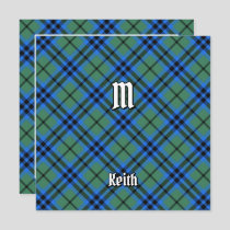 Clan Keith Tartan Invitation